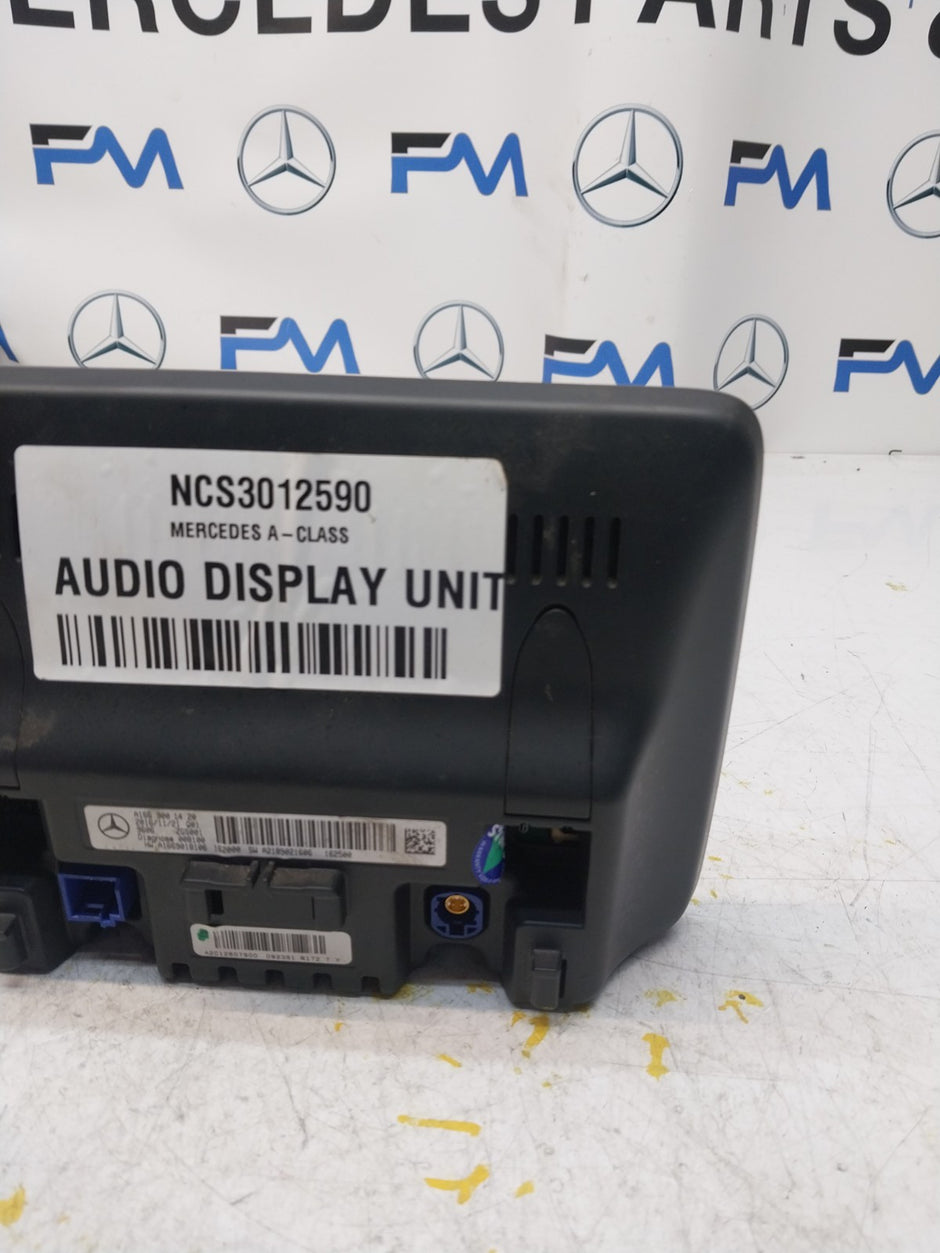 MERCEDES M-CLASS W166 DISPLAY SCREEN A1669001420 2016 FM00716