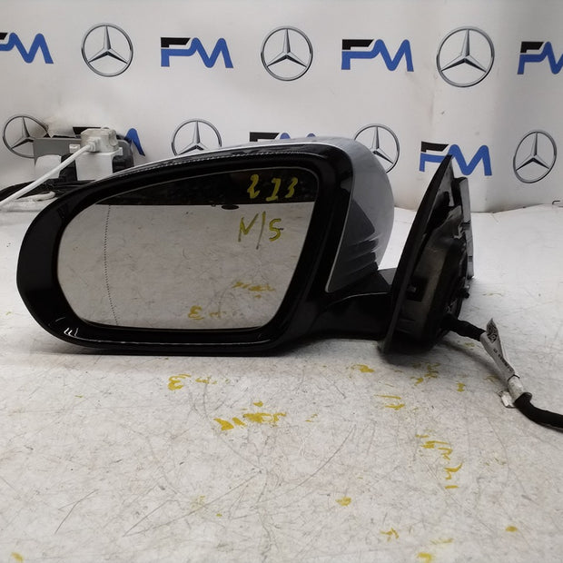 2018 MERCEDES-BENZ E-CLASS W213 Passenger Wing Mirror A2138102500 SILVER  (PL)