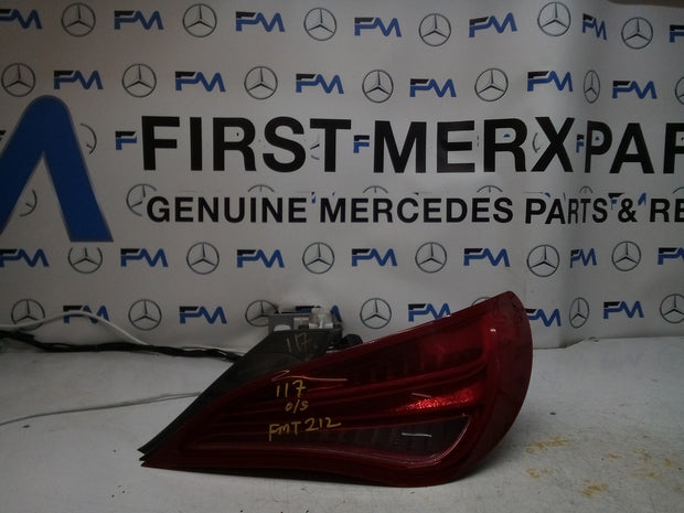 MERCEDES CLA W117 DRIVER SIDE RIGHT OS REAR TAIL LIGHT A1179060601 2015 FMT212