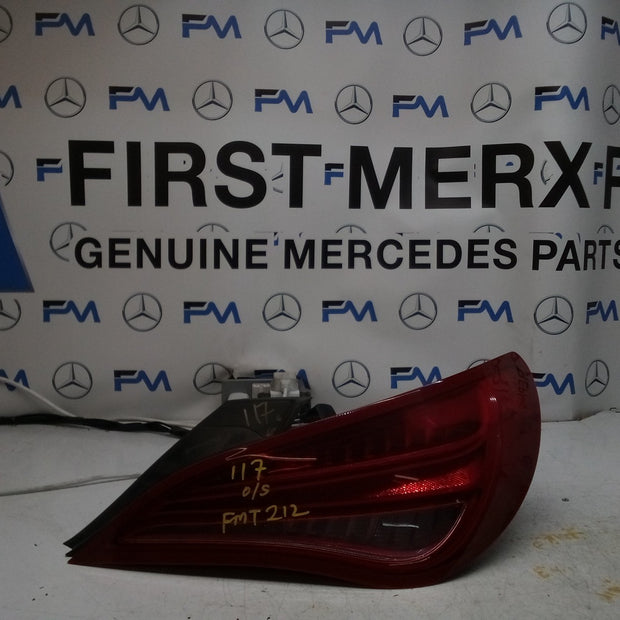 MERCEDES CLA W117 DRIVER SIDE RIGHT OS REAR TAIL LIGHT A1179060601 2015 FMT212