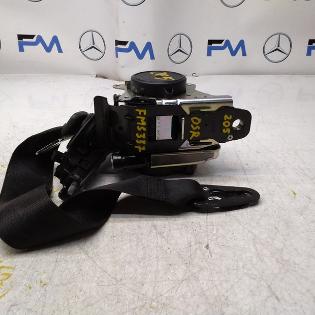 MERCEDES C-CLASS W205 SEAT BELT REAR RIGHT DRIVER SIDE A2058600285 FMS337 OSR