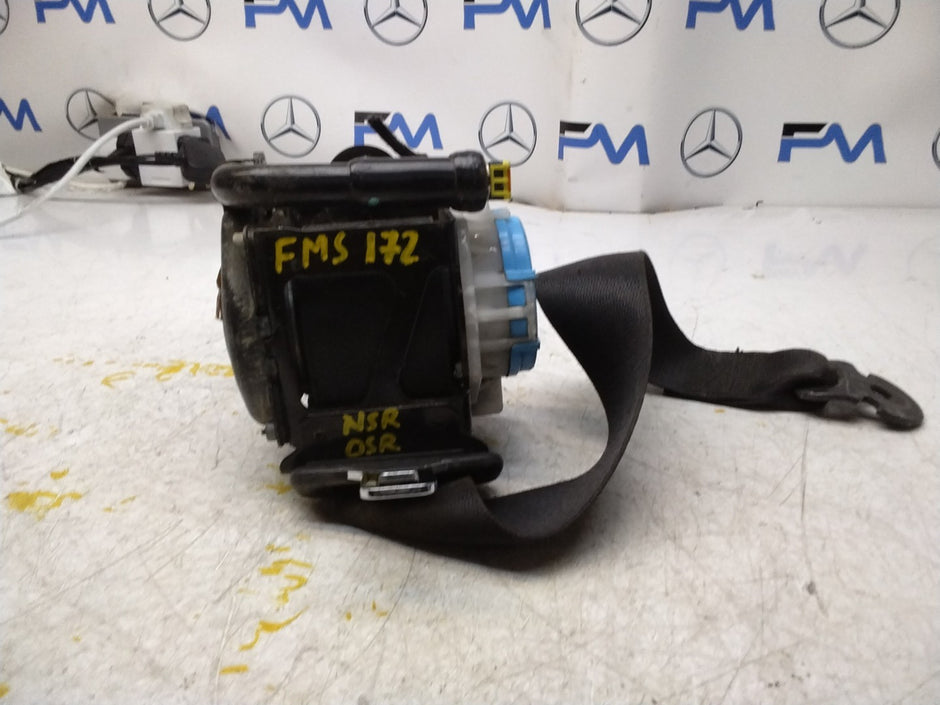MERCEDES A CLASS W176 REAR L / R SIDE SEAT BELT A1768602385 FMS172 NSR OSR