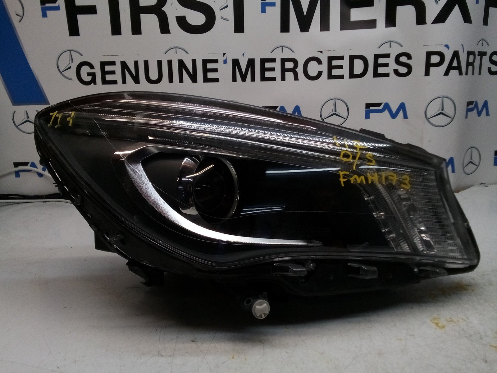 MERCEDES CLA W117 HEADLIGHT DRIVER OS RIGHT A1179065200 2015 FMH173