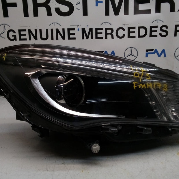 MERCEDES CLA W117 HEADLIGHT DRIVER OS RIGHT A1179065200 2015 FMH173