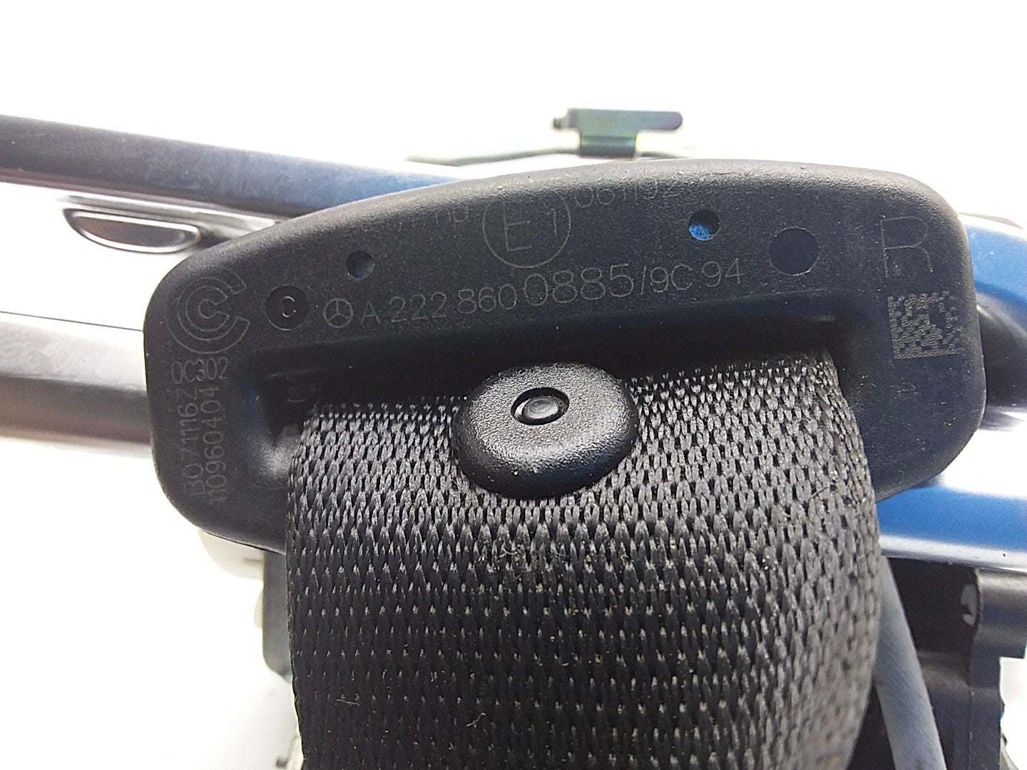 MERCEDES BENZ S -CLASS W222 DRIVER SIDE REAR RIGHT SEAT BELT A2228600885  FMS1