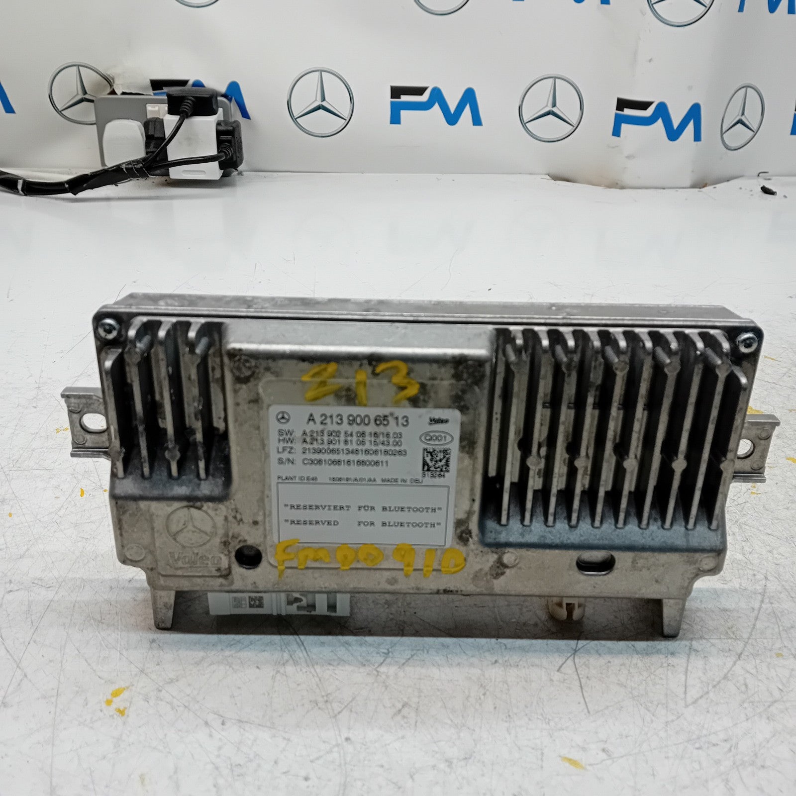MERCEDES C-CLASS W213 BLUETOOTH PARKING CONTROL MODULE A2139006513 FM00910