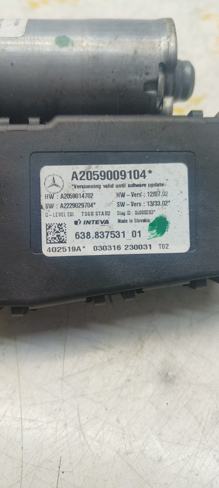 Mercedes C-CLASS W205 Sunroof Motor Regulator  0390200100 FM00705