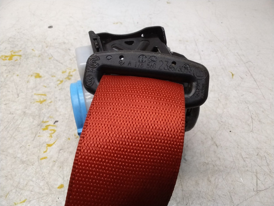 MERCEDES A CLASS W176 REAR L / R SIDE SEAT BELT A1768602385 FMS198 NSR OSR