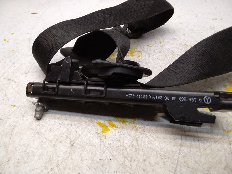 MERCEDES M CLASS GLE SEAT BELT FRONT LEFT PASSENGER A1668601300 W166 FMS375 NSF