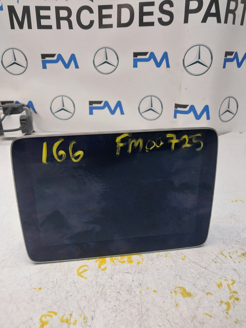 MERCEDES ML/M-CLASS W166 DISPLAY SCREEN A1669008222 2015 FM00725