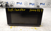 MITSUBISHI OUTLANDER 2018-2019 SAT NAV MULTIMEDIA SCREEN 8740A022 FM00759