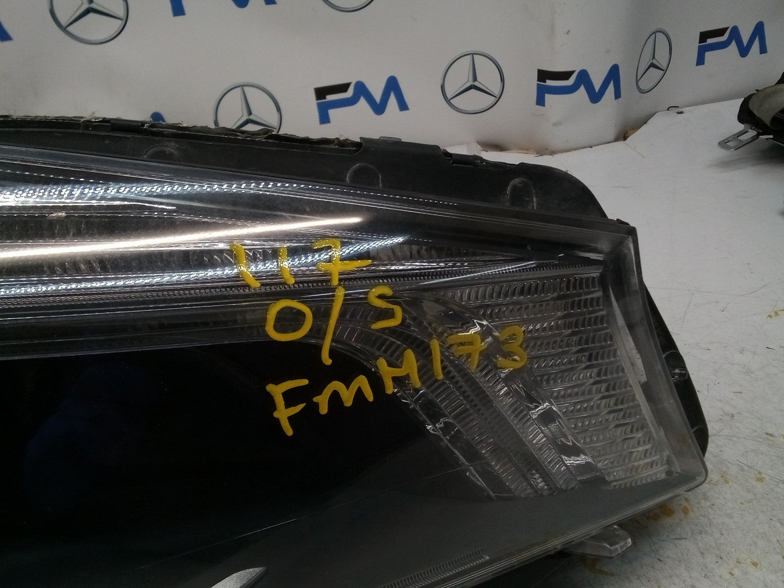 MERCEDES CLA W117 HEADLIGHT DRIVER OS RIGHT A1179065200 2015 FMH173