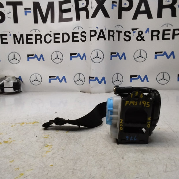 MERCEDES A CLASS W176 REAR L / R SIDE SEAT BELT A1768602385 FMS195 NSR OSR