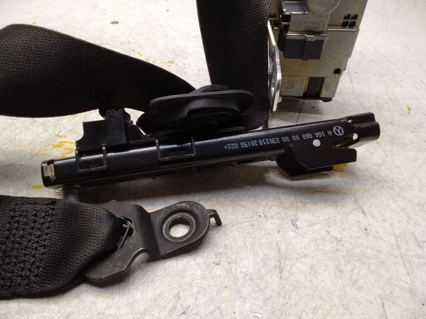 MERCEDES M CLASS GLE SEAT BELT FRONT LEFT PASSENGER A1668601300 W166 FMS374 NSF
