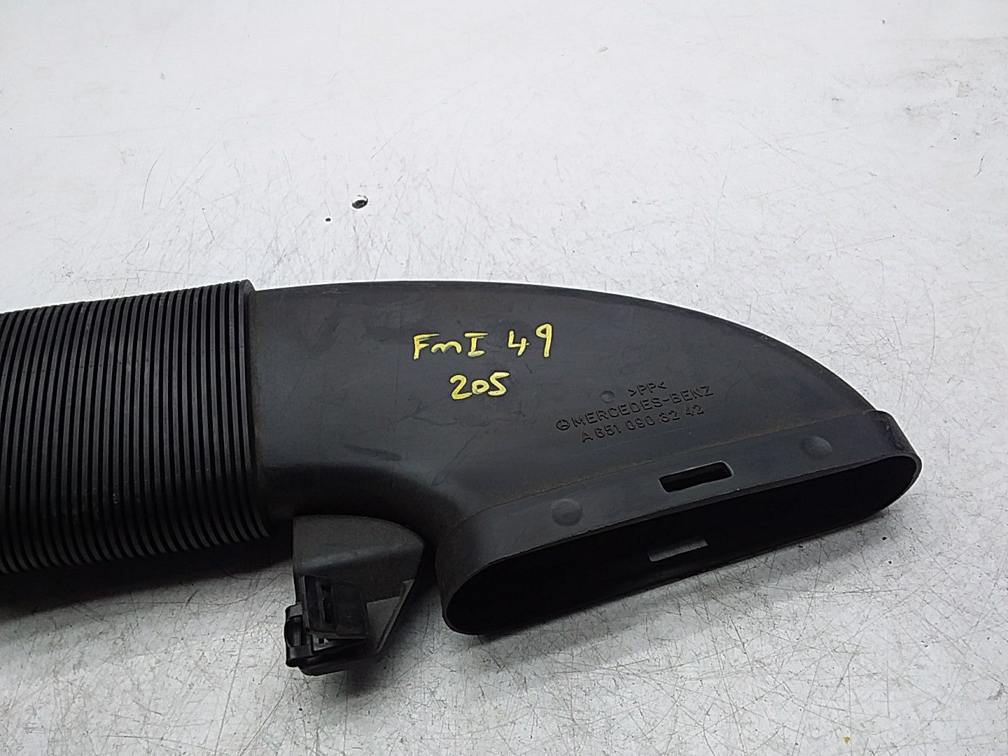 MERCEDES BENZ C-CLASS W205 AIR INTAKE TUBE A6510903242 FMI49
