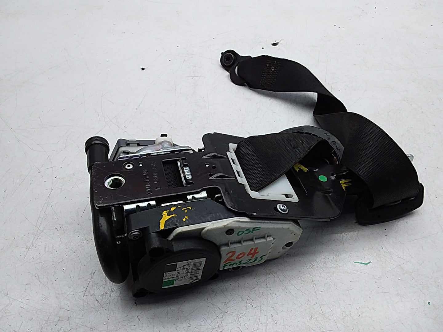 MERCEDES C-CLASS W204 SEAT BELT FRONT RIGHT DRIVER SIDE A2048602485 FMS235 OSF