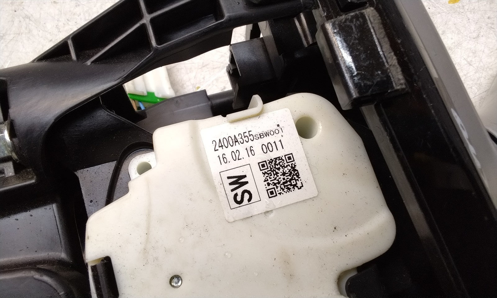 MITSUBISHI OUTLANDER MK3 2016 AUTOMATIC GEAR SHIFT MECHANISM 2400A355 FM001043