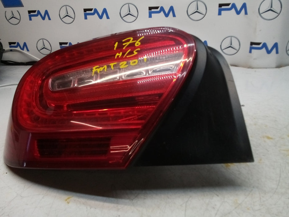 MERCEDES A-CLASS W176 PASSENGER NS REAR TAIL LIGHT 2015 A1769063100 FMT201