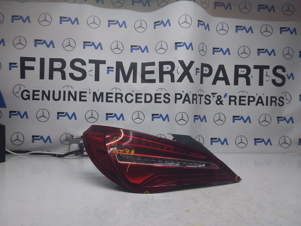 MERCEDES CLA W117 REAR PASSENGER N/S TAIL LIGHT A1769063900 2017 FMT78