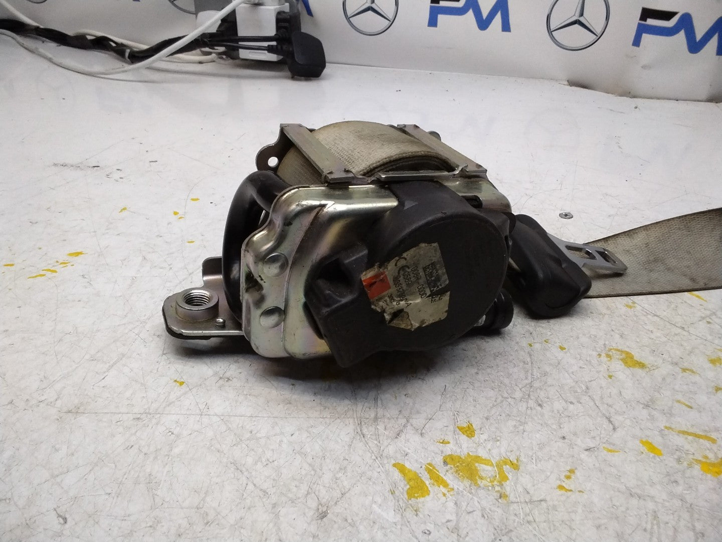 MERCEDES-BENZ C COUPE C205 W205  FRONT LEFT SEATBELT A2058601501 FMS303 NSF 