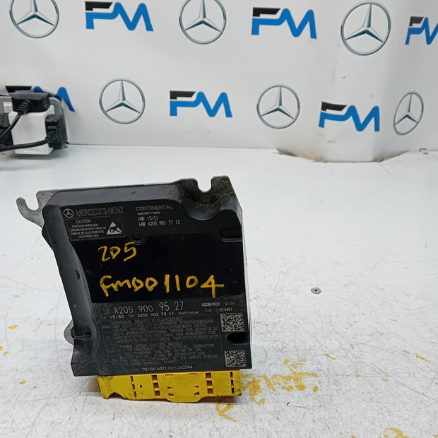 MERCEDES C-CLASS AIRBAG CONTROL MODULE W205 A2059009527 FM001104
