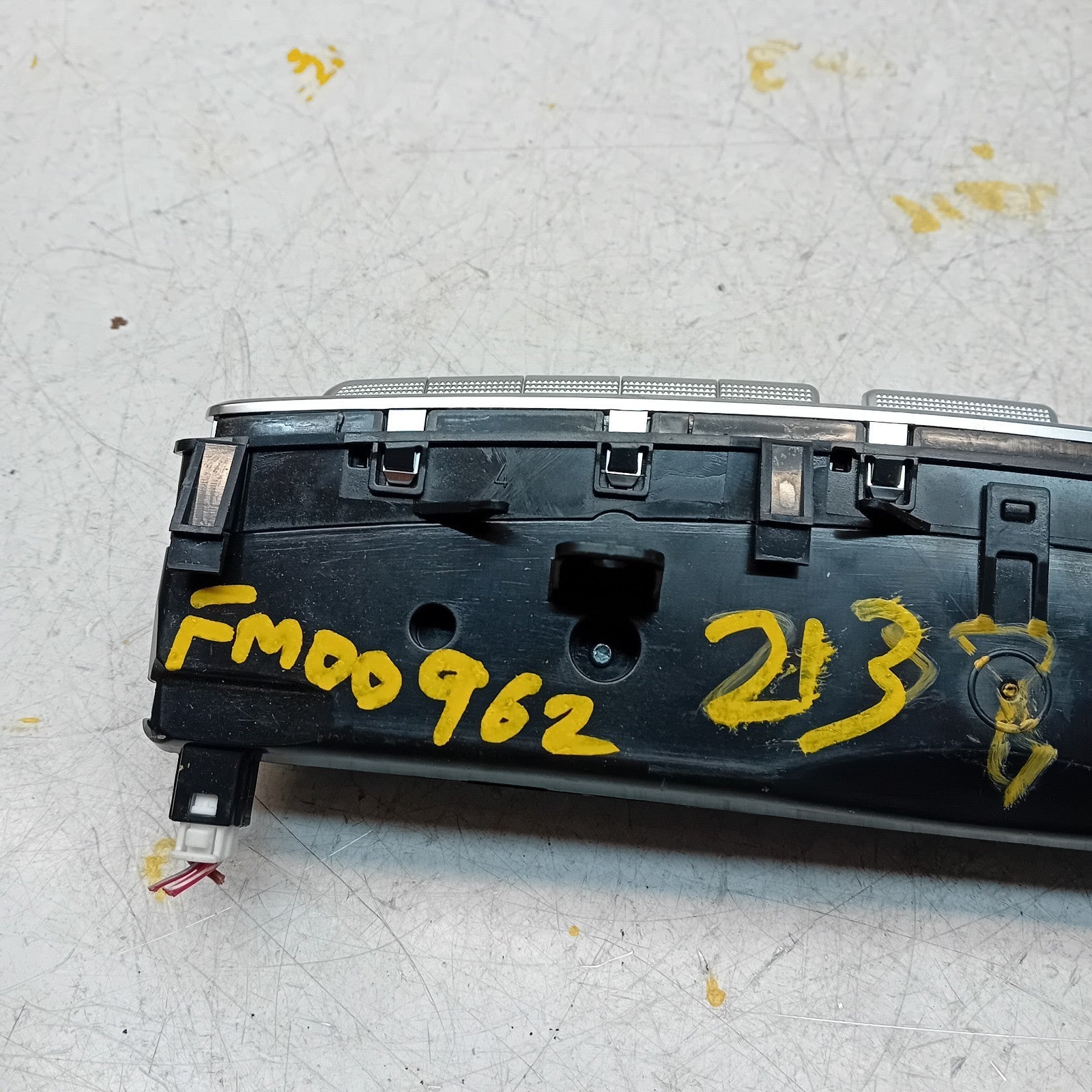 MERCEDES E CLASS HEATER AC CLIMATE CONTROL PANEL A2139054707 2018-2023 FM00962