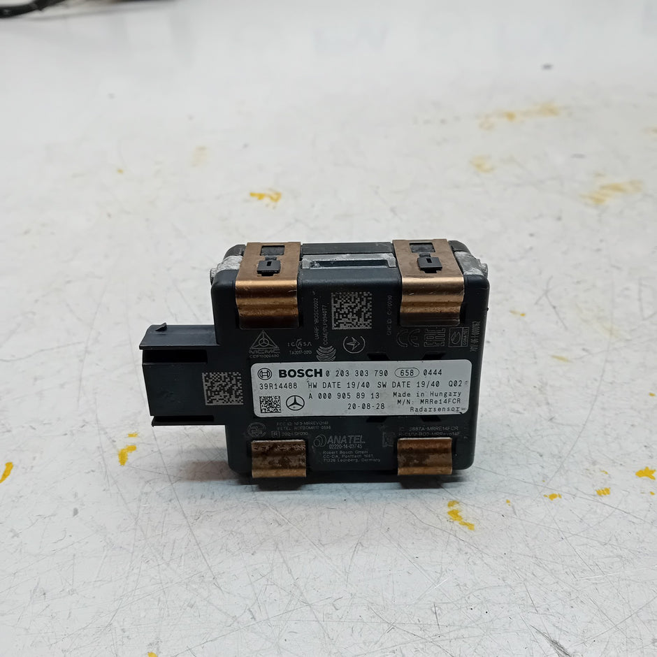 MERCEDES  A-CLASS FRONT RADAR SENSOR MODULE UNIT 2020 W177 A0009058913 FM001115
