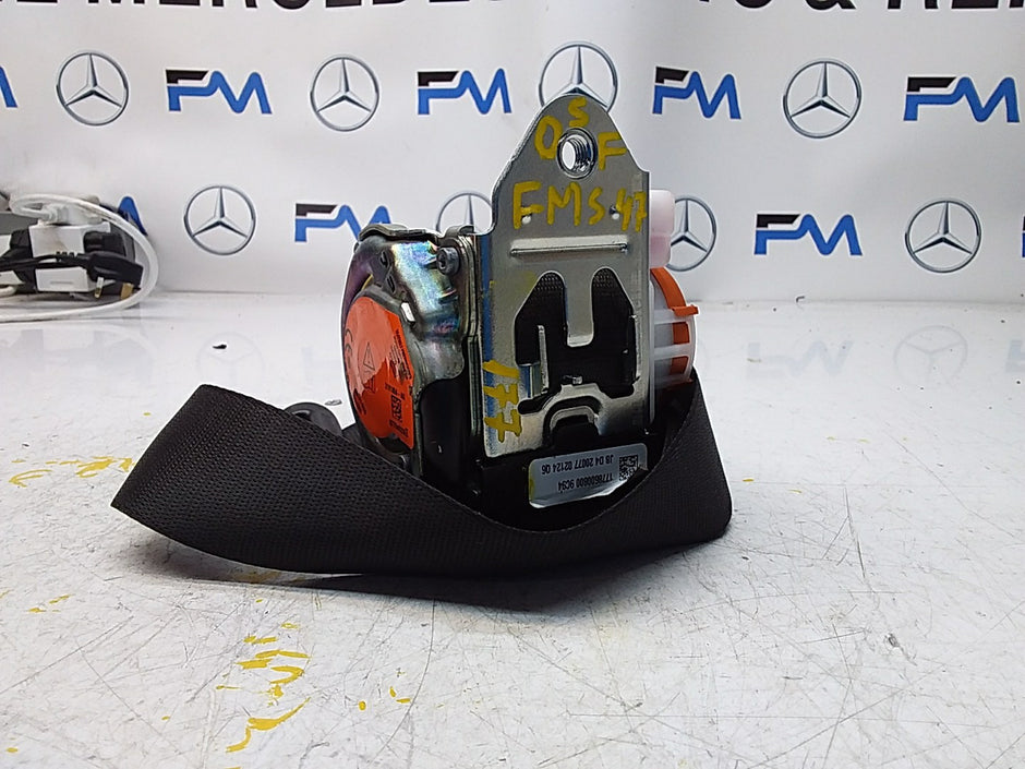 MERCEDES A CLASS  FRONT RIGHT SEAT BELT WITH PRETENSIONER A1778600800 FMS47 OSF