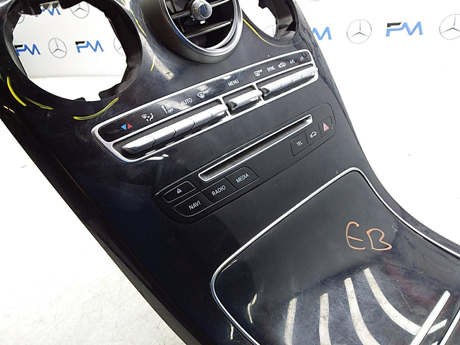 2016-2019 MERCEDES E CLASS W213 CENTRE  CONSOLE  A2054402032 FMK26 (DAMAGED)