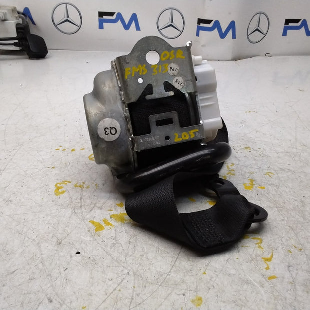 MERCEDES C-CLASS W205 SEAT BELT REAR RIGHT DRIVER SIDE A2058600685 FMS313 OSR