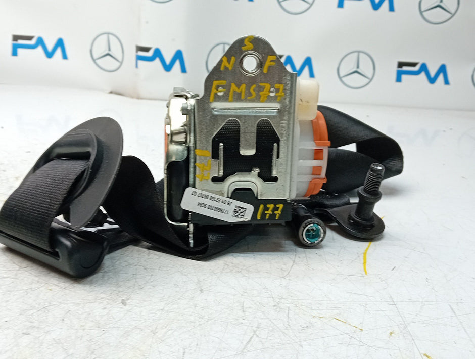 MERCEDES A CLASS  FRONT LEFT SEAT BELT WITH PRETENSIONER A1778600700 FMS77 NSF