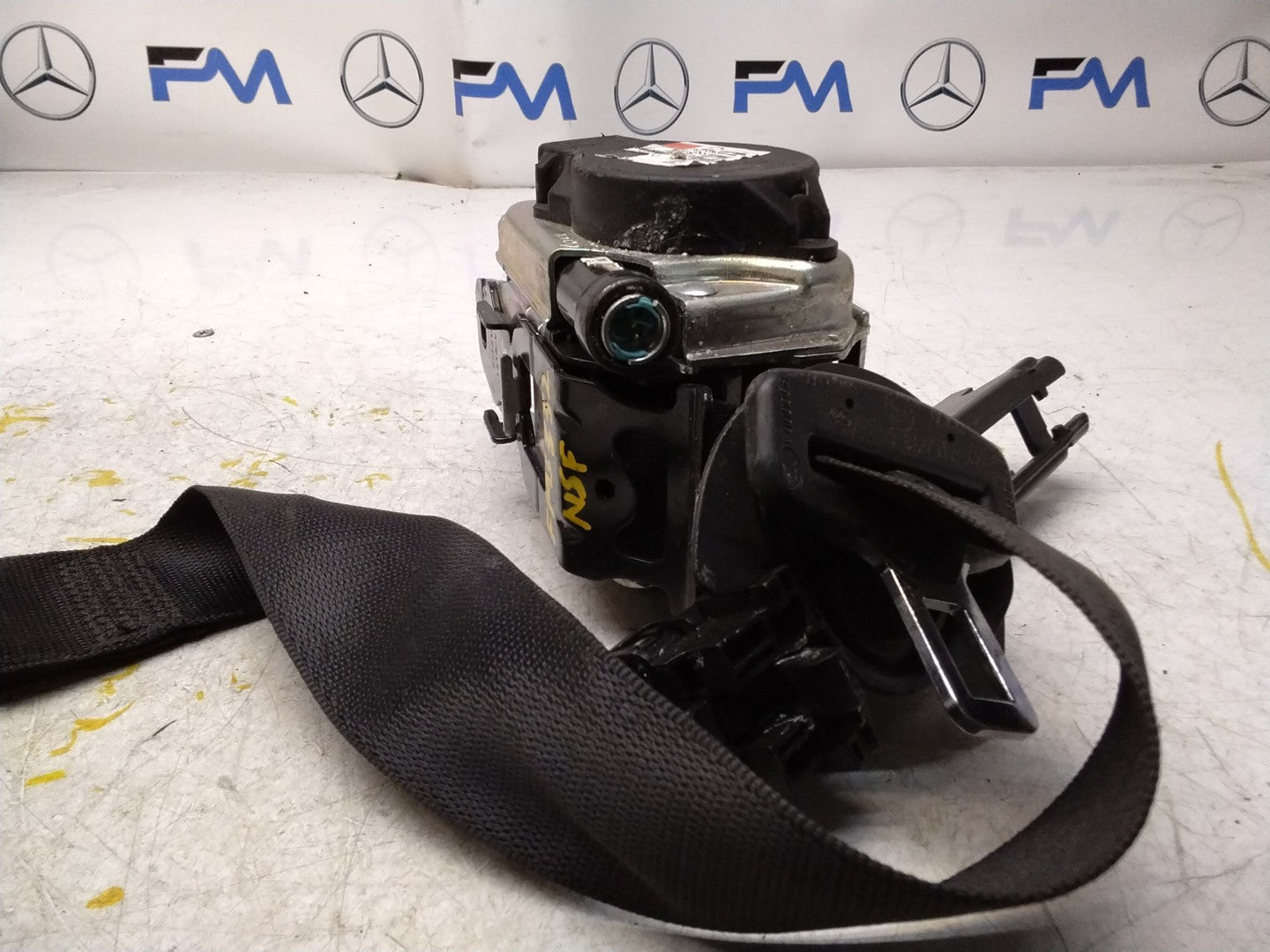 MERCEDES C-CLASS W205 SEAT BELT FRONT PASSENGER LEFT SIDE A2058600185 FMS332 NSF