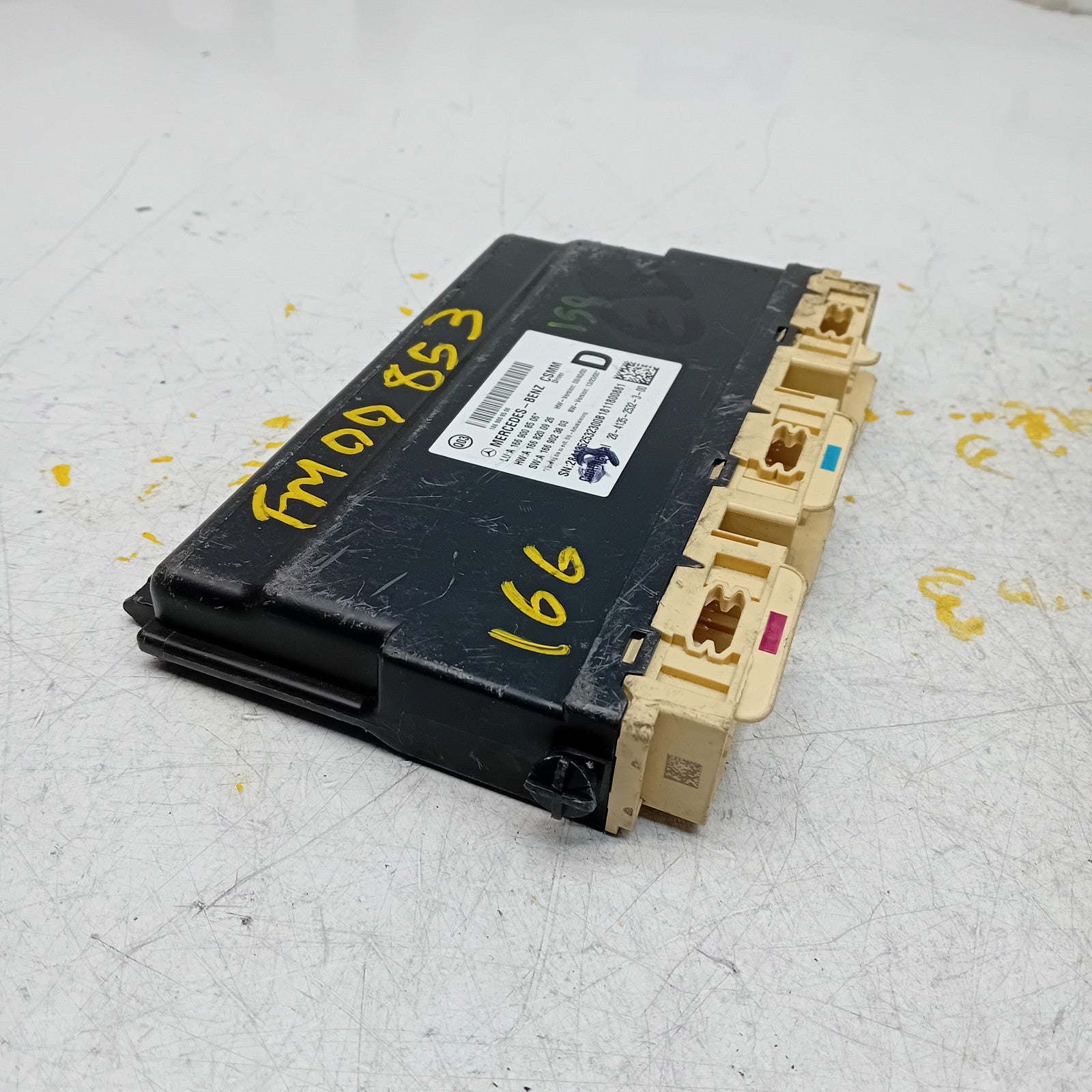 MERCEDES GLS CLASS W166FRONT RIGHT SEAT CONTROL MODULE A1669008506 FM00853