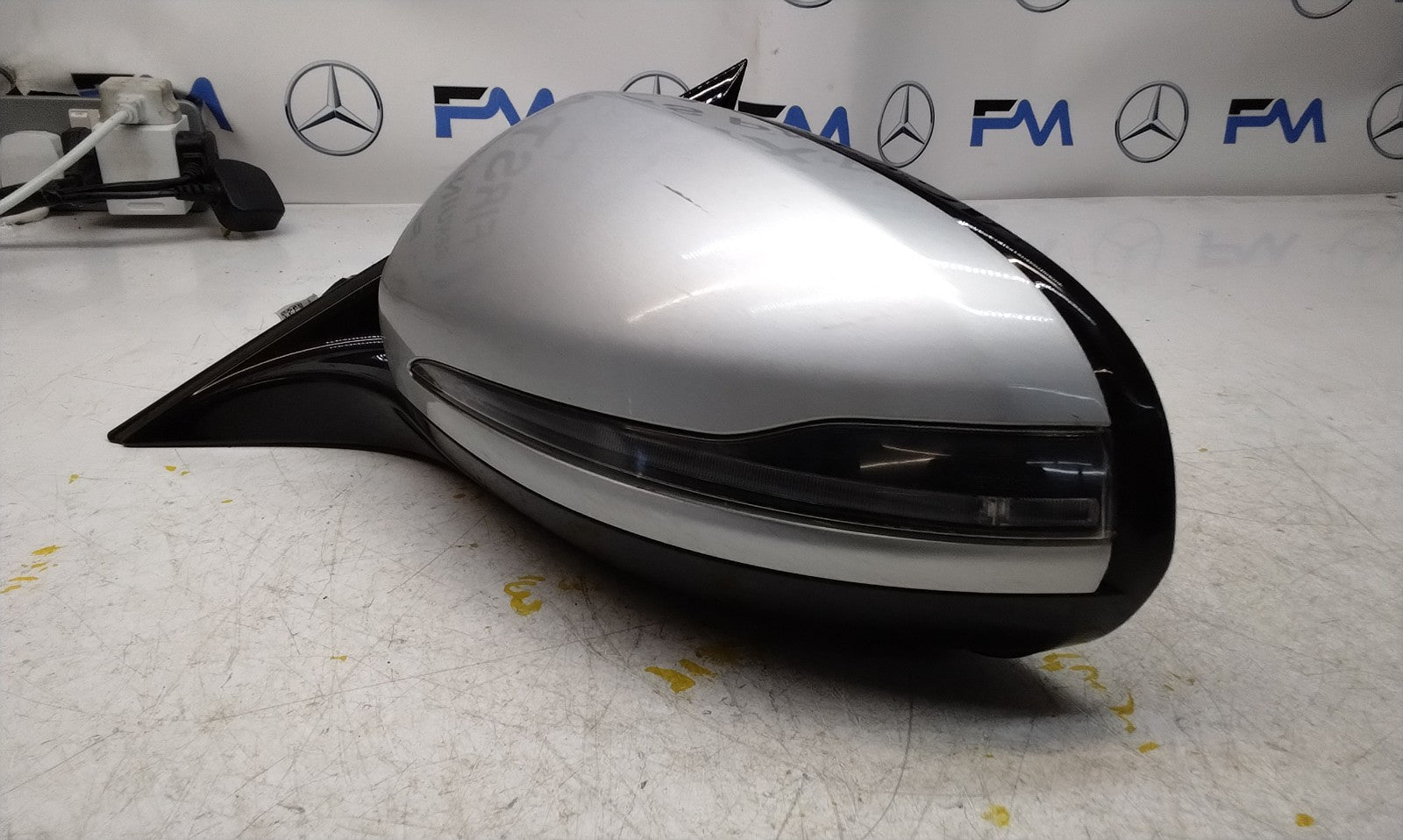 2018 MERCEDES-BENZ E-CLASS W213 Passenger Wing Mirror A2138102500 SILVER  (PL)