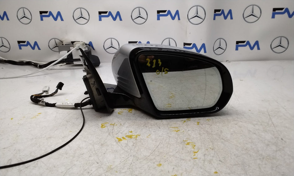 2021 MERCEDES-BENZ E-CLASS W213 Driver Side Wing Mirror A2138102800 SILVER  (PL)