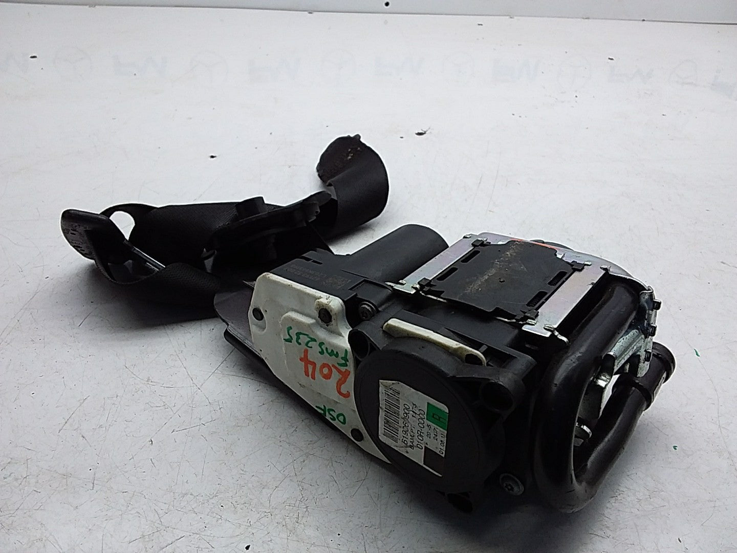 MERCEDES C-CLASS W204 SEAT BELT FRONT RIGHT DRIVER SIDE A2048602485 FMS235 OSF