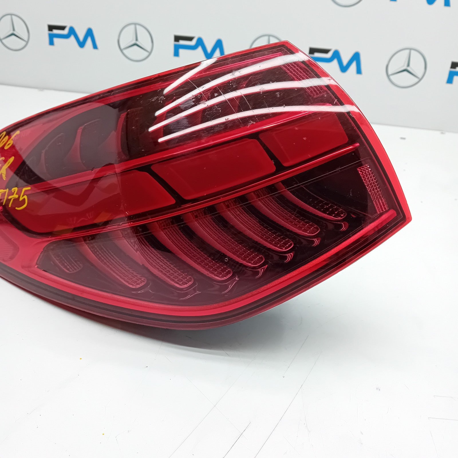 MERCEDES C-CLASS W206 PASSENGER SIDE NS REAR TAIL LIGHT FMT175 A2069060301