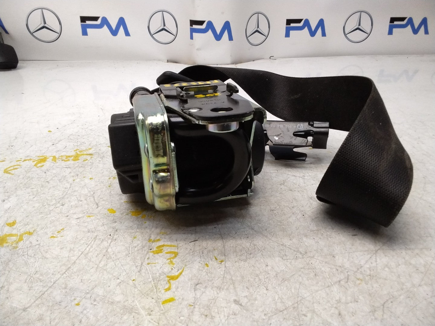 MERCEDES C-CLASS W205 SEAT BELT FRONT PASSENGER LEFT SIDE A2058600185 FMS333 NSF