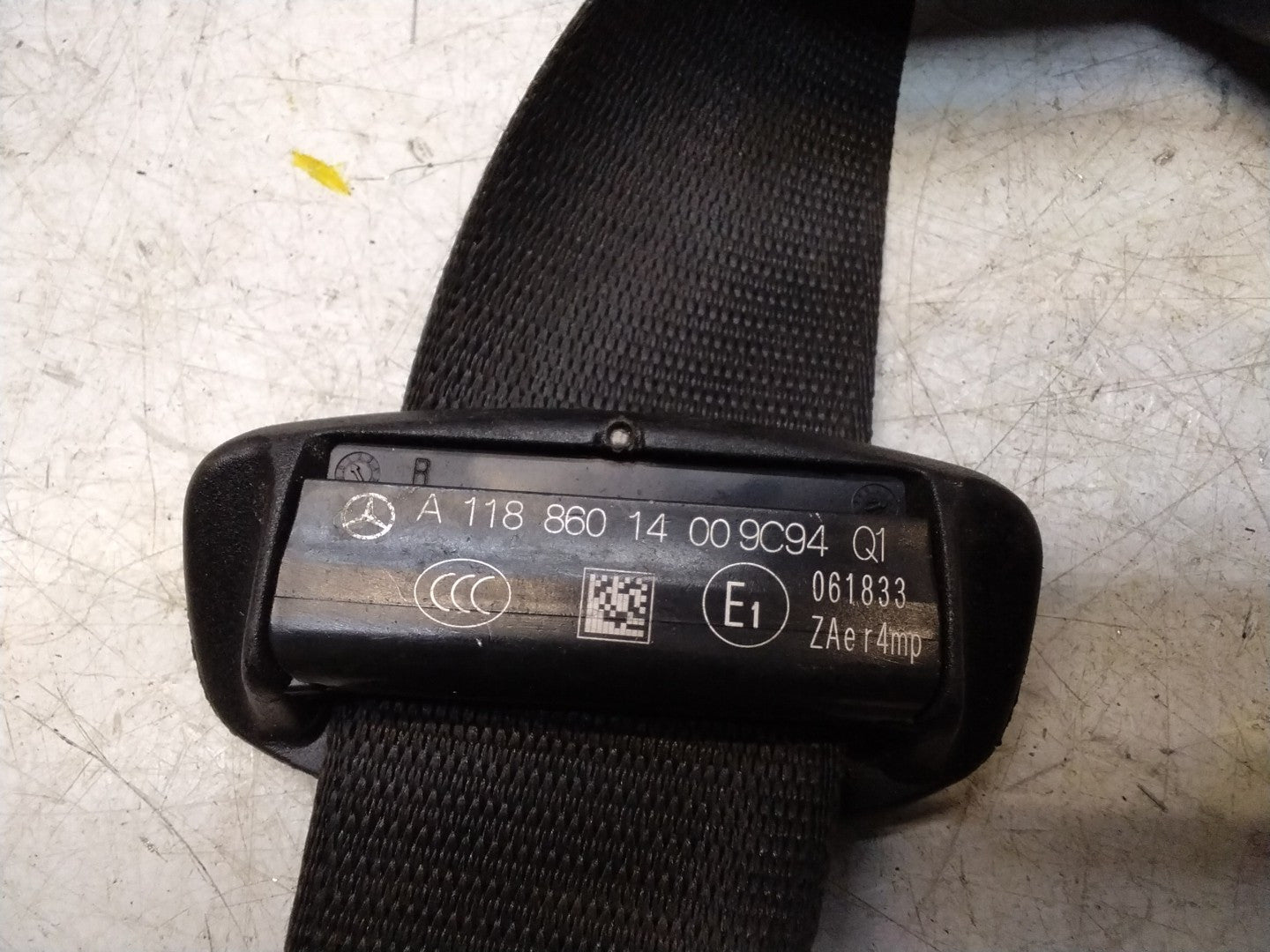 MERCEDES CLA C118 A-CLASS DRIVER SIDE FRONT SEAT BELT A1188601400 FMS384 OSF
