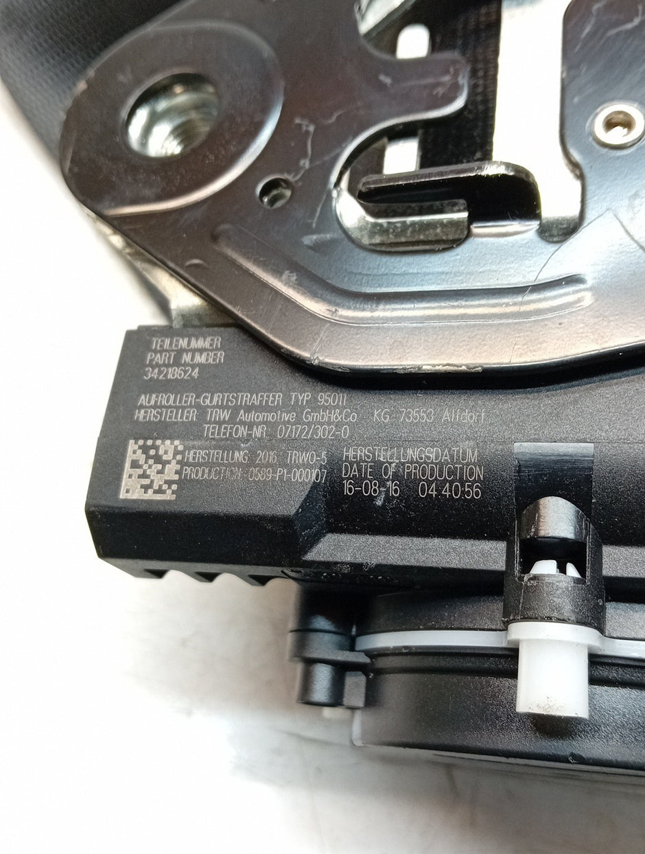 MERCEDES E220 SEAT BELT A2138605600 FRONT RIGHT DSL AUTO W213 ESTATE FMS94 OSF