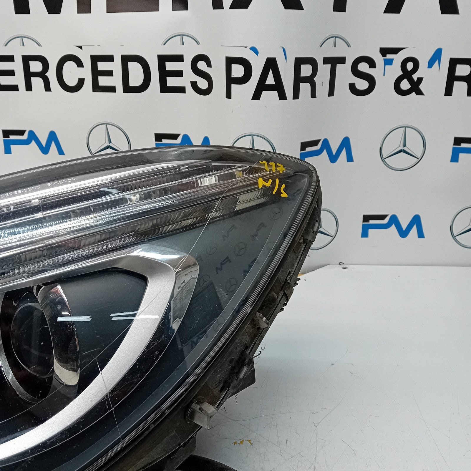 MERCEDES CLA-CLASS HEADLIGHT PASSENGER NS  LEFT A1179065300 2015 BI-XENON FMH178