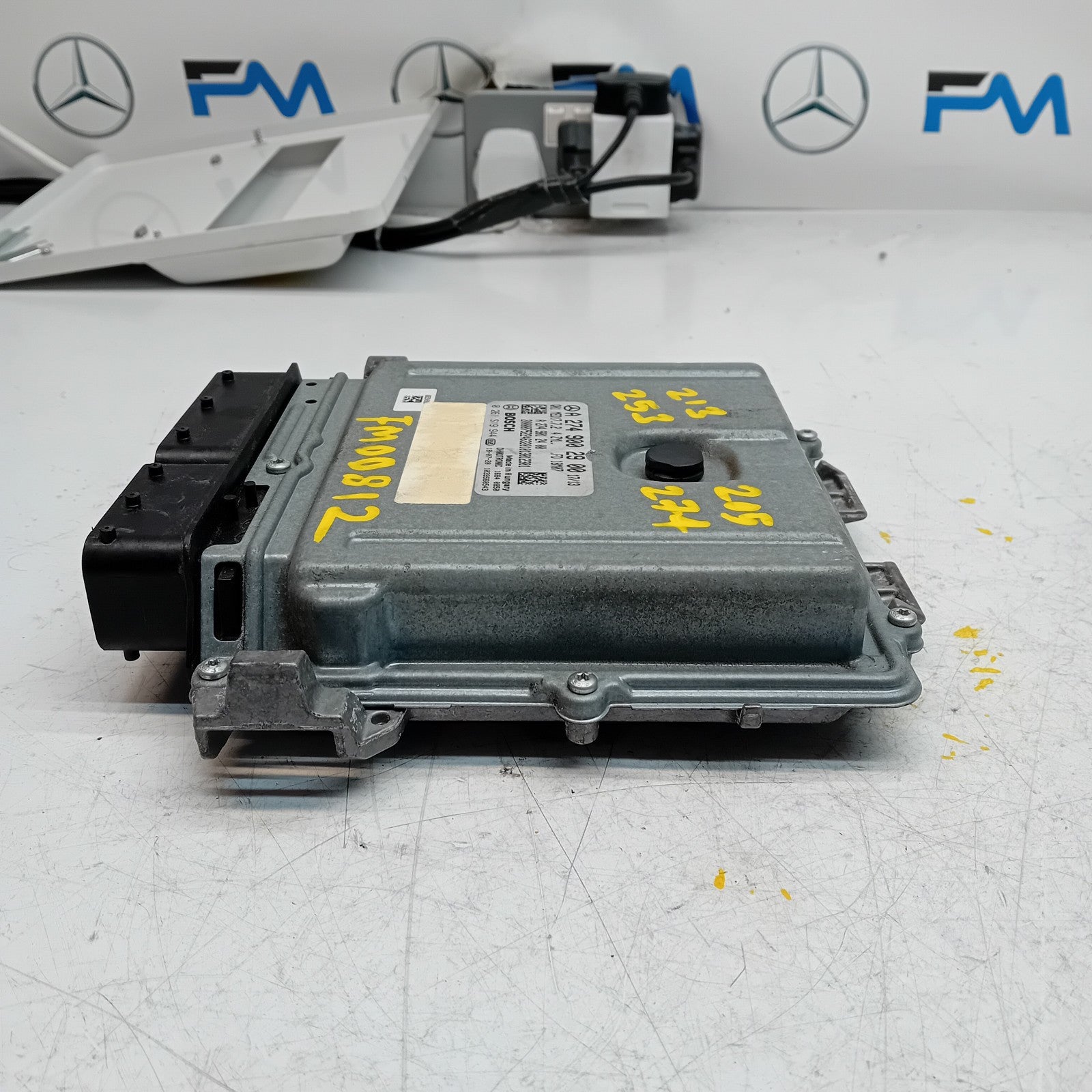 MERCEDES  C-CLASS 2015 ENGINE  ECU CONTROL MODULE A2749002900 FM00812
