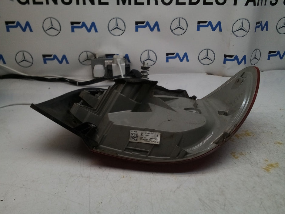 MERCEDES A-CLASS W176 PASSENGER NS REAR TAIL LIGHT 2015 A1769063100 FMT201