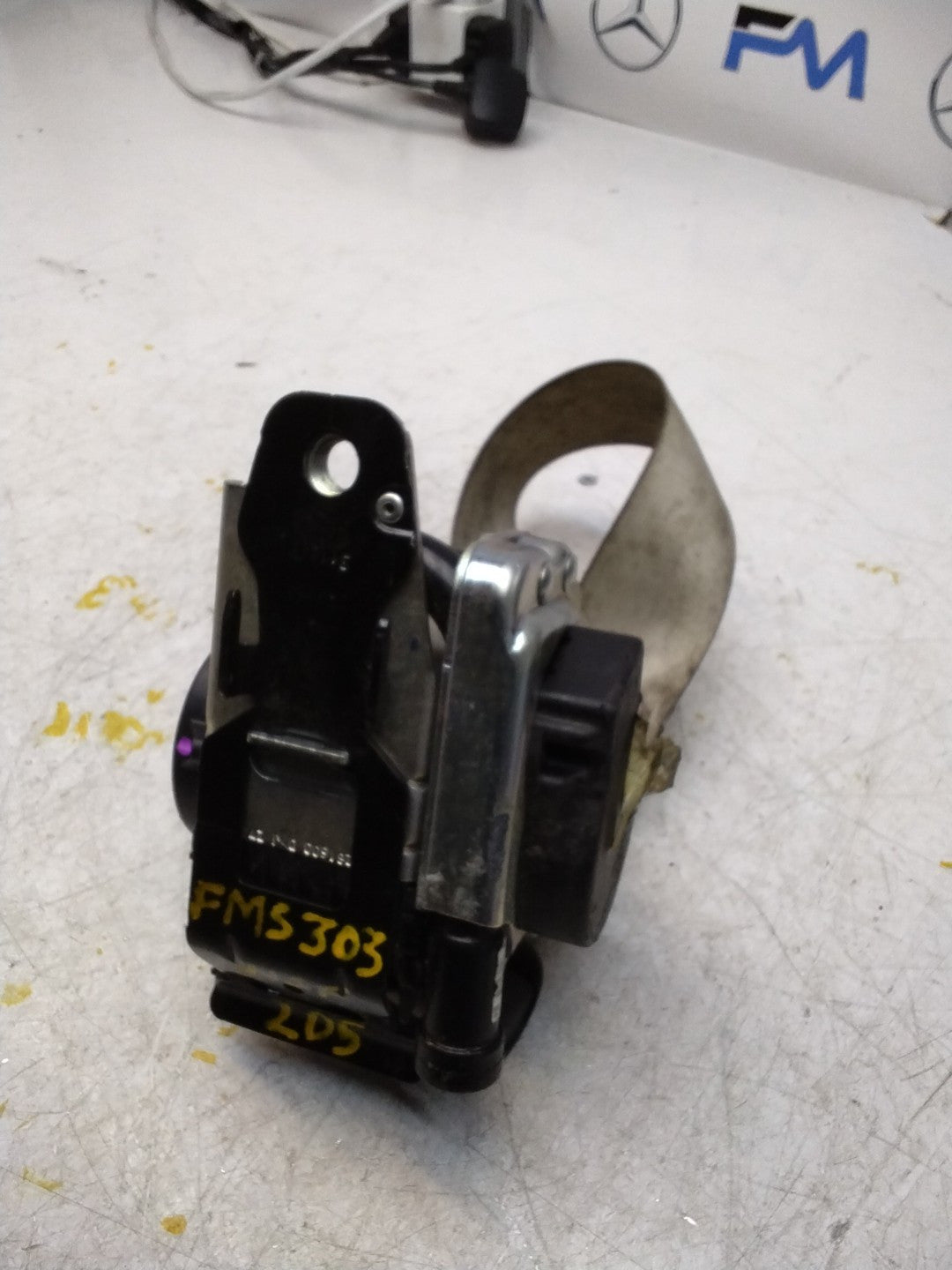 MERCEDES-BENZ C COUPE C205 W205  FRONT LEFT SEATBELT A2058601501 FMS303 NSF 