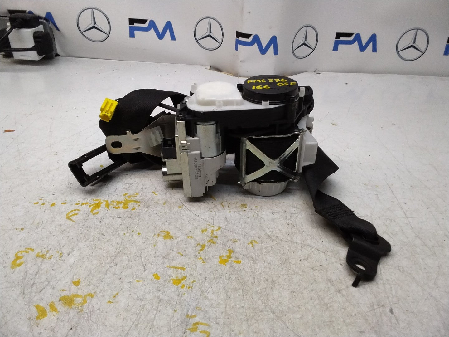 MERCEDES M CLASS GLE SEAT BELT FRONT RIGHT DRIVER A1668601400 W166 FMS376 OSF