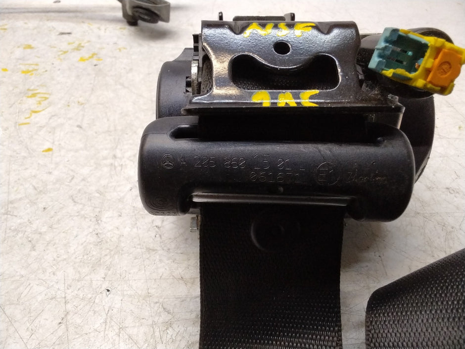 MERCEDES-BENZ C COUPE C205 W205  FRONT LEFT SEATBELT A2058601501 FMS307 NSF 