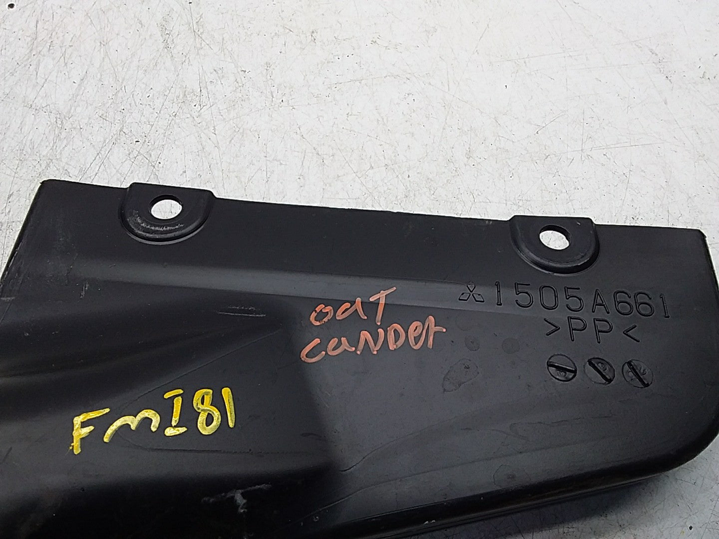 MITSUBISHI OUTLANDER AIR INTAKE TUBE 1505A661 FMI81