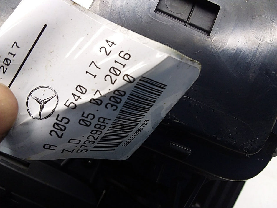 2014 ONWARDS MERCEDES C-CLASS W205 CENTRE  CONSOLE  A2056803905 FMK12