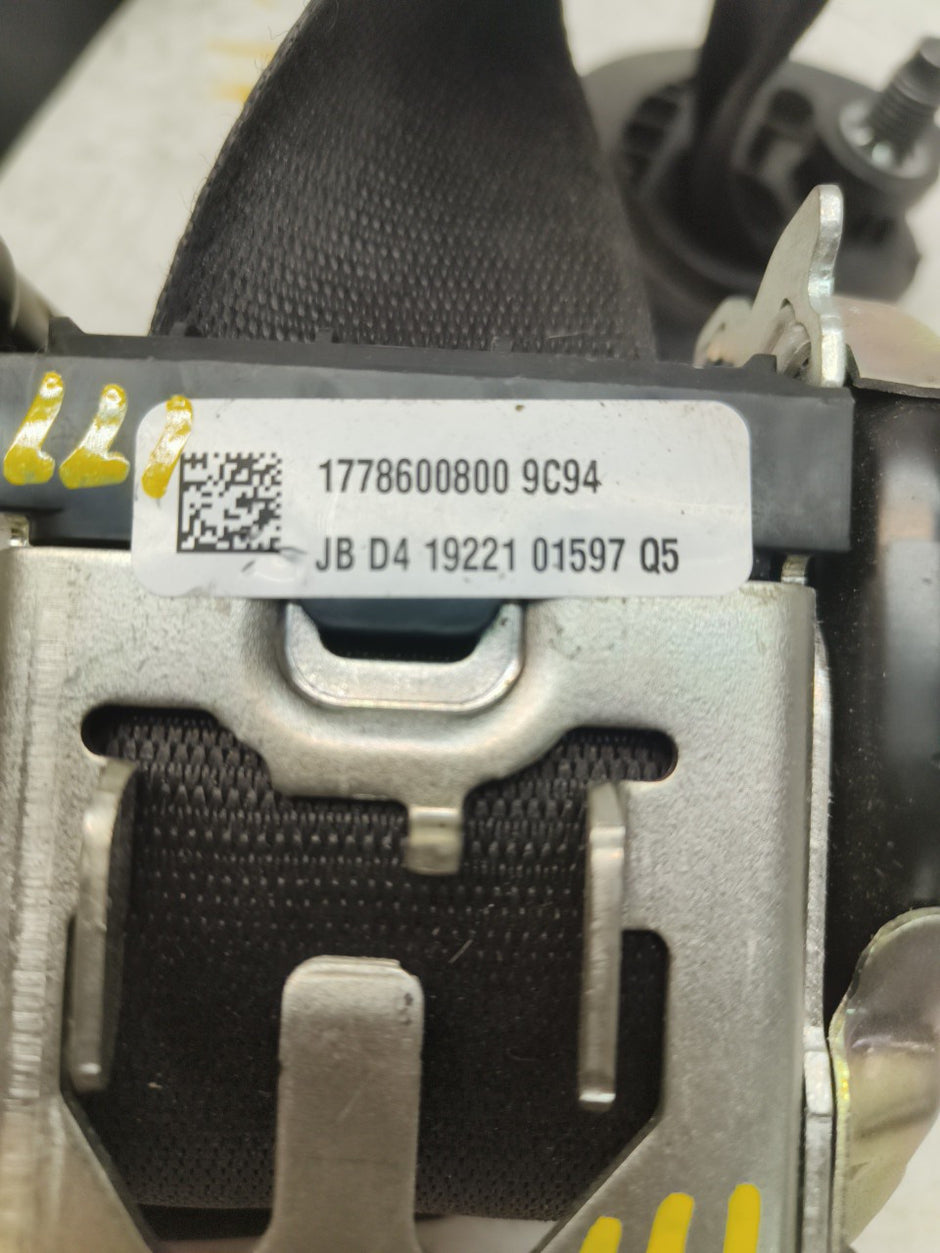 MERCEDES A CLASS  FRONT LEFT SEAT BELT WITH PRETENSIONER A1778600800 FMS46 NSF