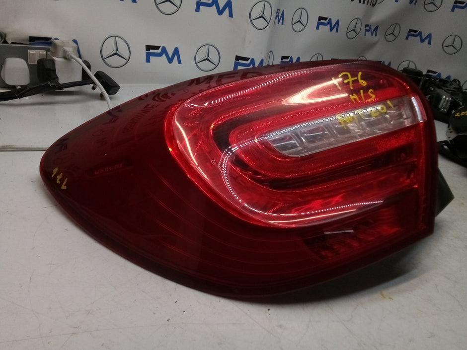 MERCEDES A-CLASS W176 PASSENGER NS REAR TAIL LIGHT 2015 A1769063100 FMT201